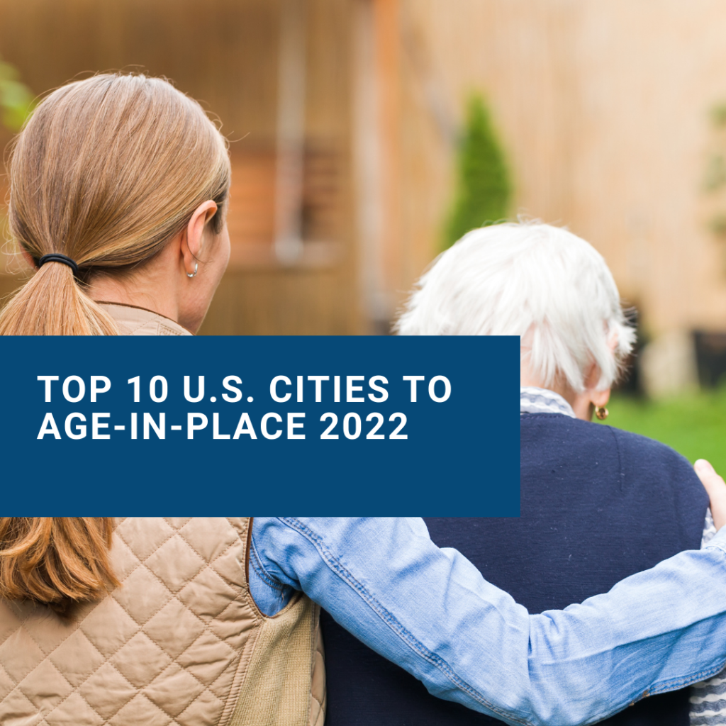 Cities to Age In Place, cover image for 10 Cities for Retirement